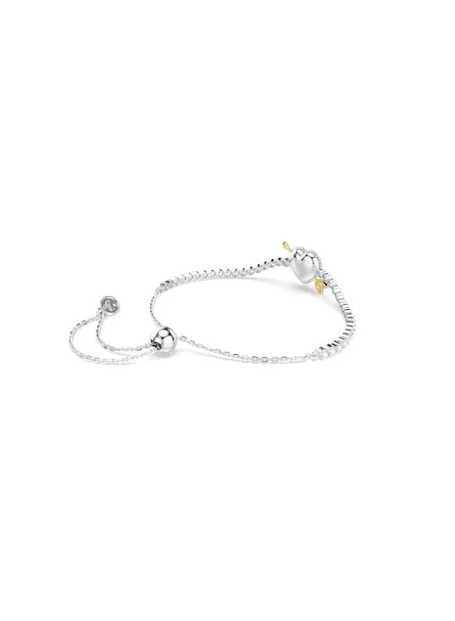 SWAROVSKI  Idyllia White Crystal Rhodium Plated Bracelet for Women | Best Price UAE